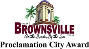 Brownsville Proclamation City Award
